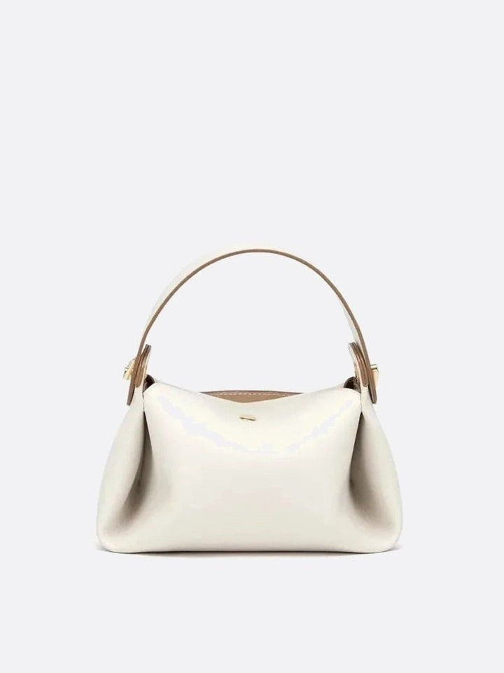 Petit sac à main cuir blanc