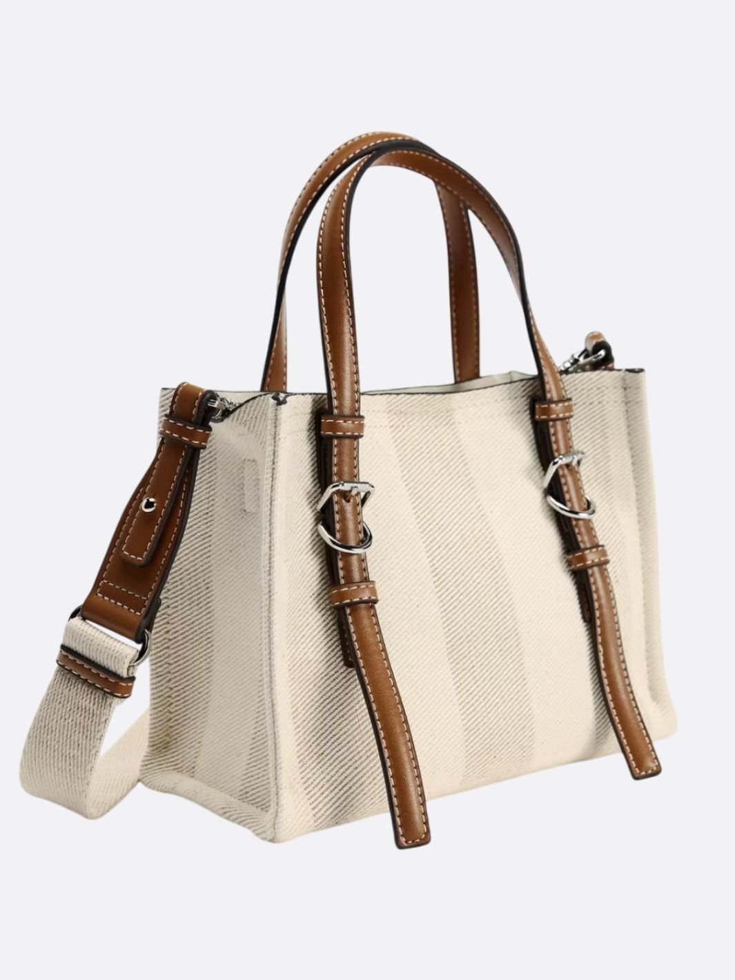 sac toile et cuir