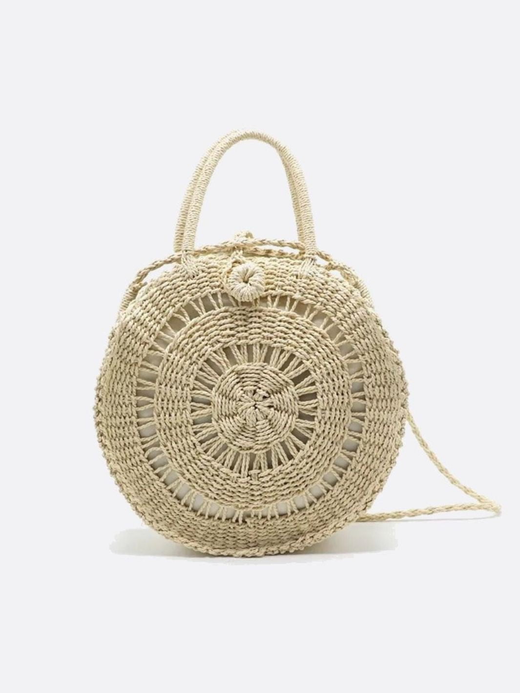 sac en corde beige